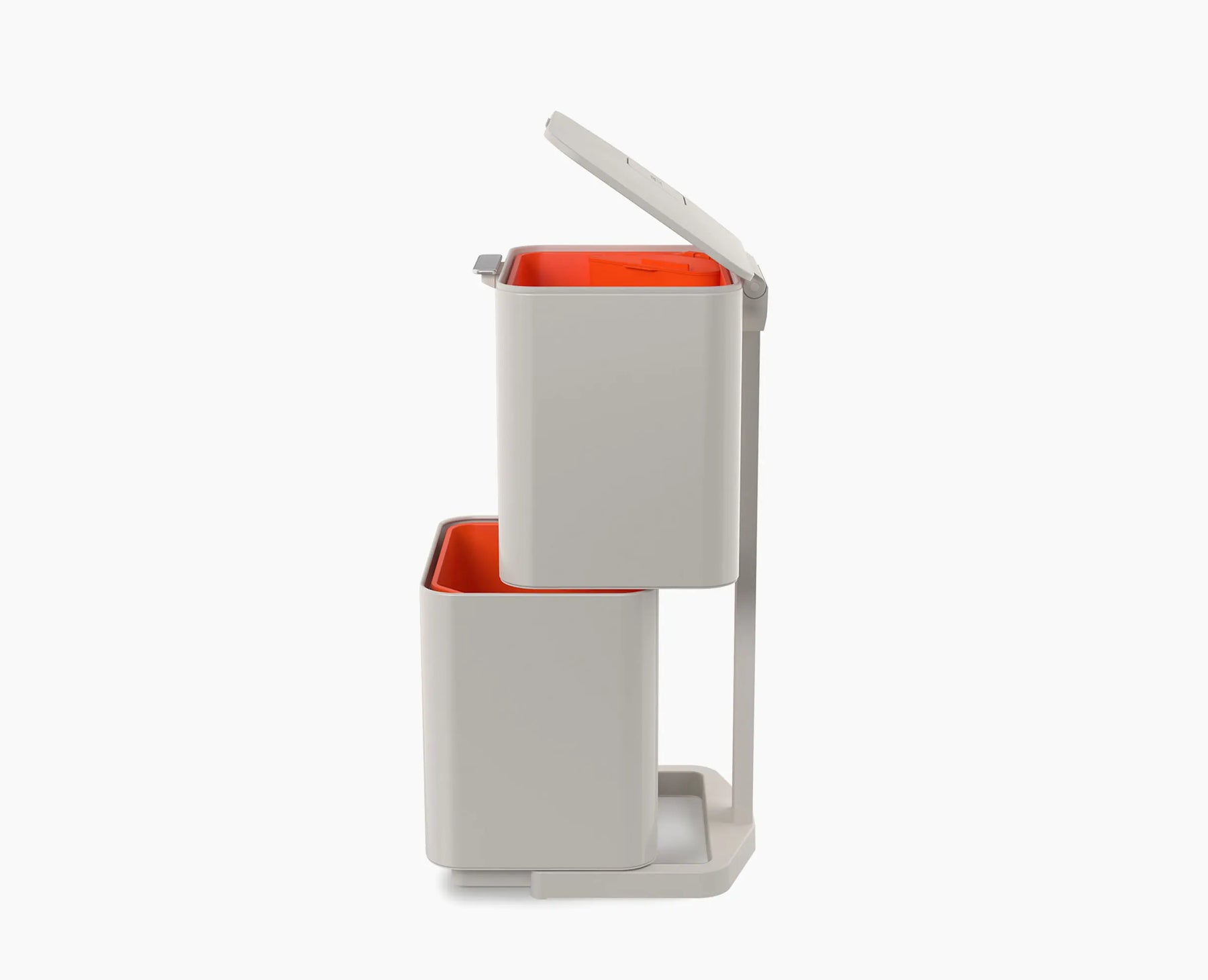 Thùng rác 2 ngăn Joseph Joseph 30064 Totem Compact 40L Stone