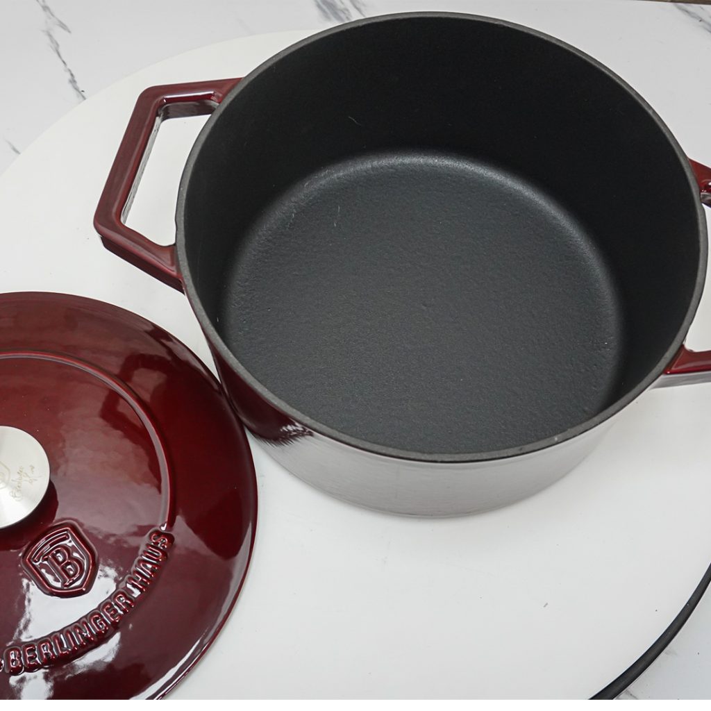 Nồi gang Berlinger Haus BH/6497 24cm - đỏ mận