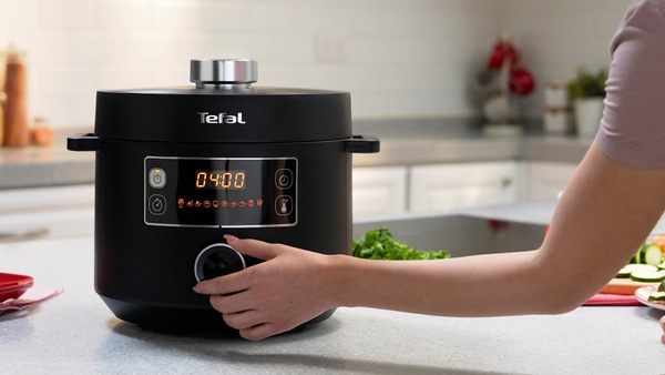 Nồi áp suất điện đa năng Tefal CY754830 Turbo Cuisine 5,0 L (10 chức năng: áp suất, nấu chậm, nấu cơm, xào, hấp, nướng bánh, sữa chua,…)