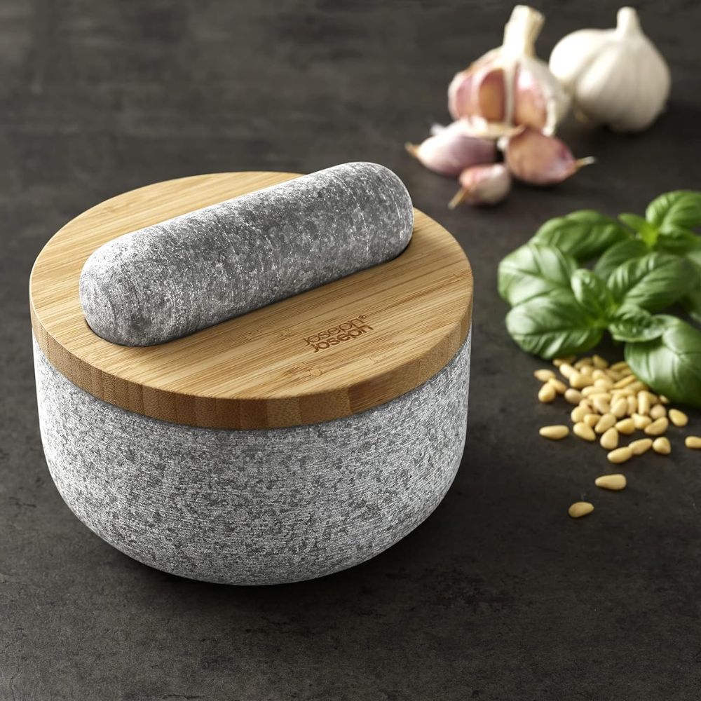 Cối Joseph Joseph granit tự nhiên có nắp tre Joseph Joseph 20176