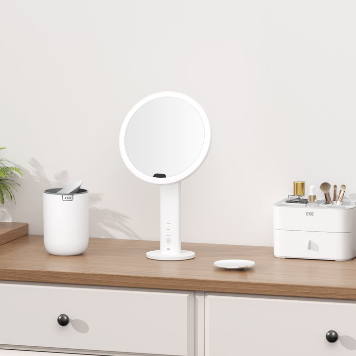 Gương cảm biến thông minh EKO EK5288WH-5X-E iMira Ultra clear màu trắng ngọc