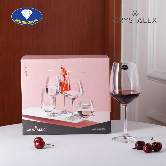 Bohemia - Ly uống rượu vang đỏ Giselle 455ml