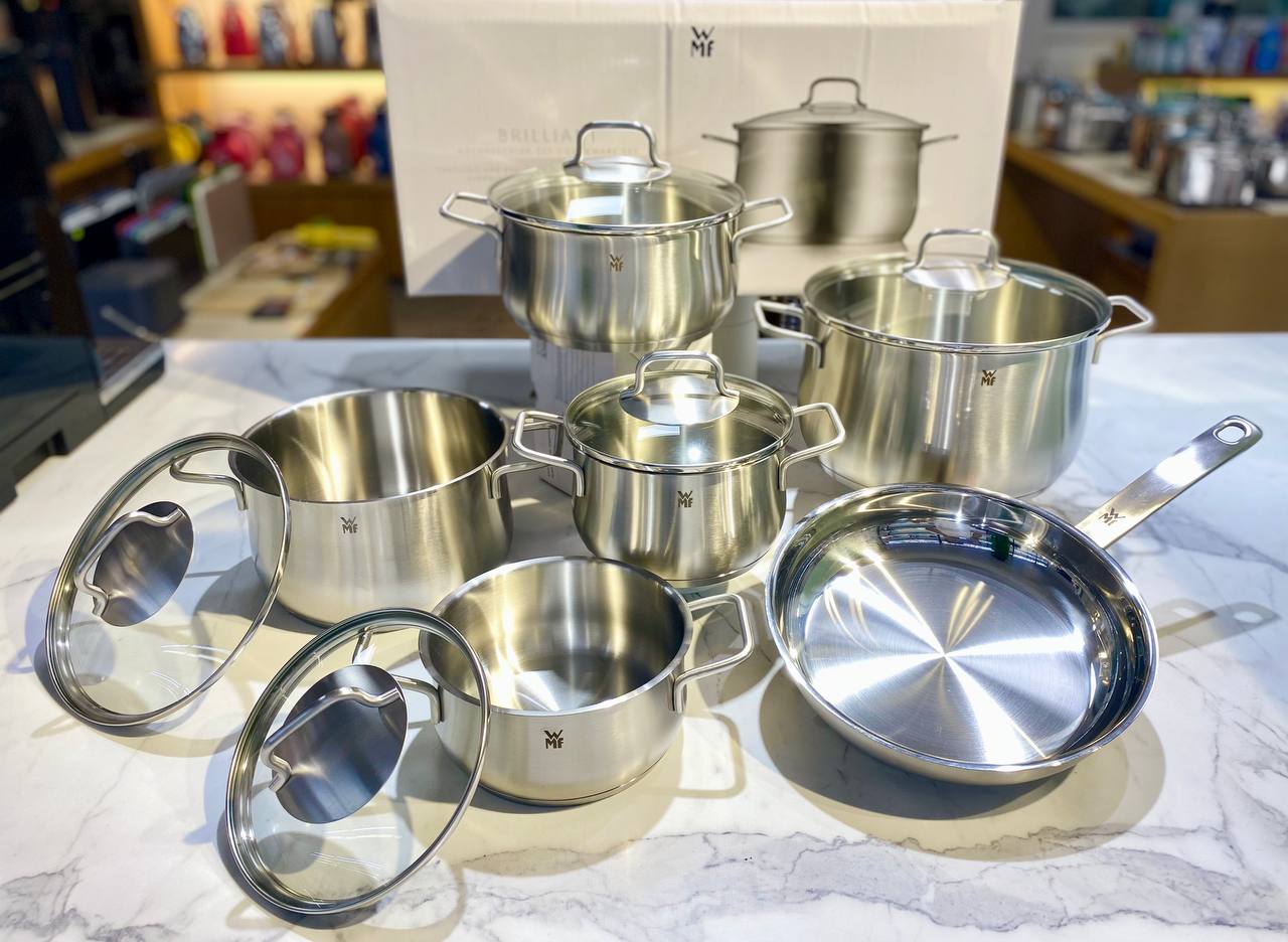Bộ nồi WMF Brilliant Kochgeschirr-Set 6-teilig 6 món