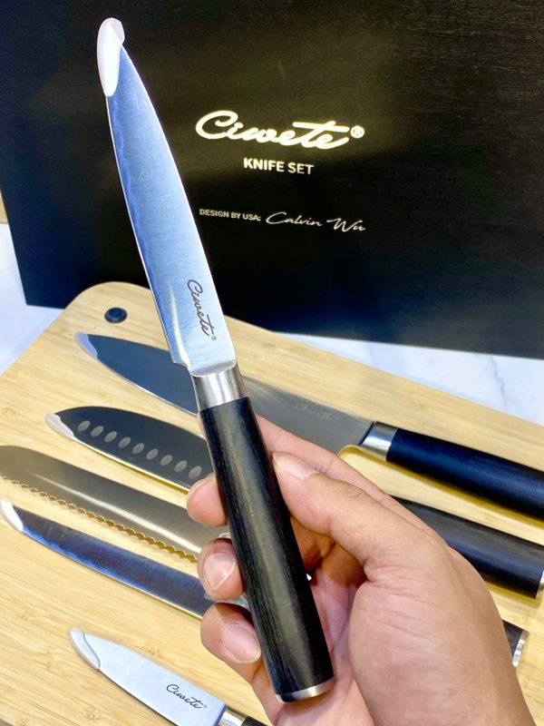 Bộ dao đầu bếp Ciwete set 6 món