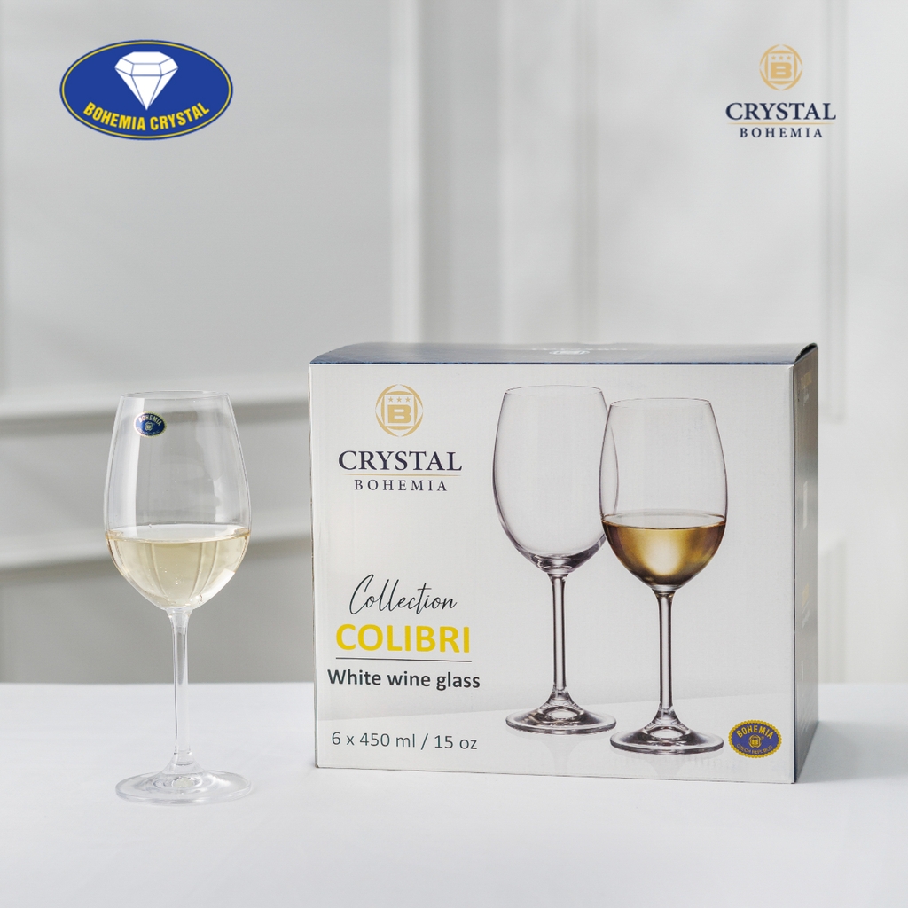 Bohemia - Ly uống rượu vang Colibri 450ml