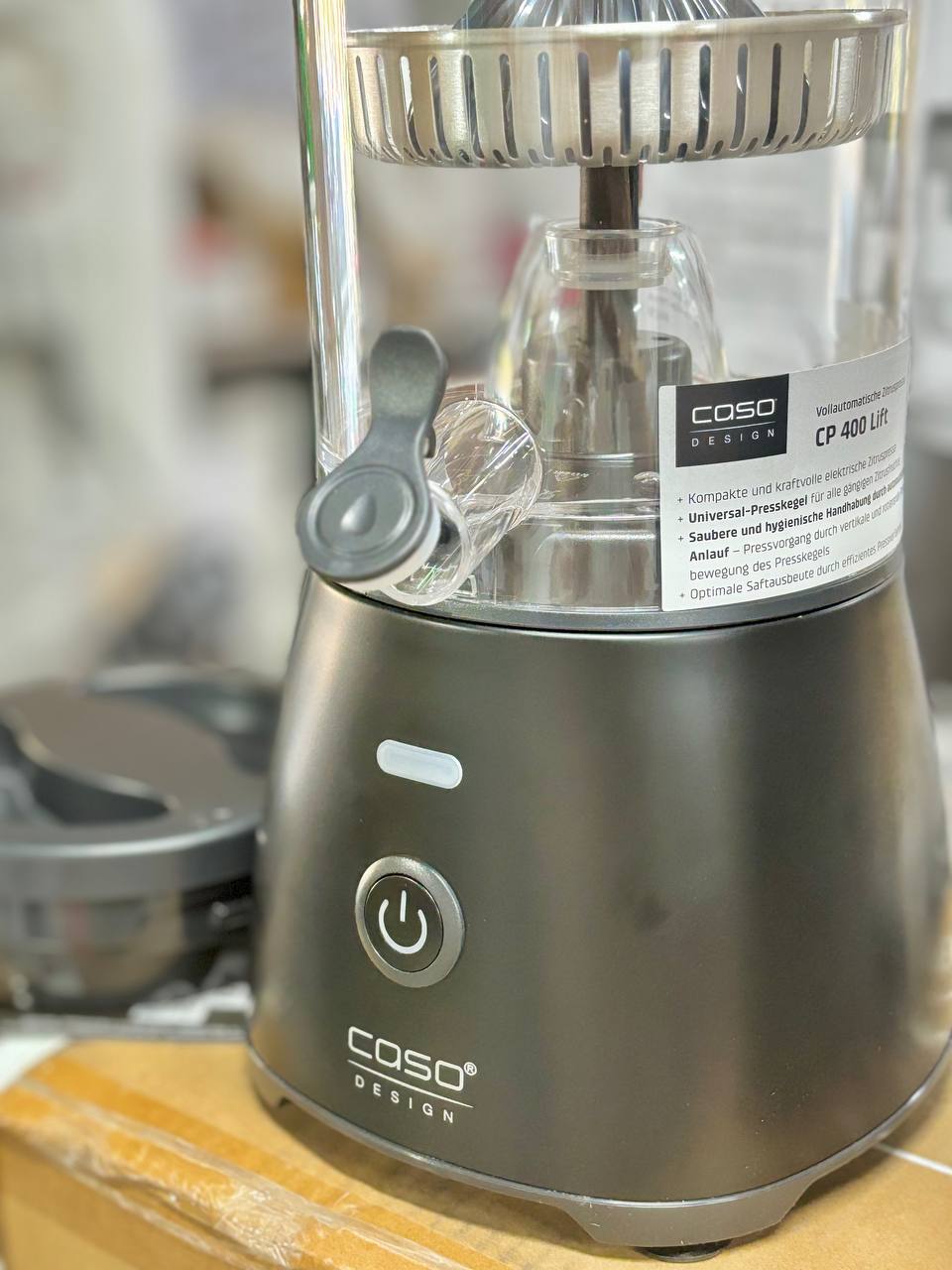 Máy vắt cam tự động Caso CP400 Lift