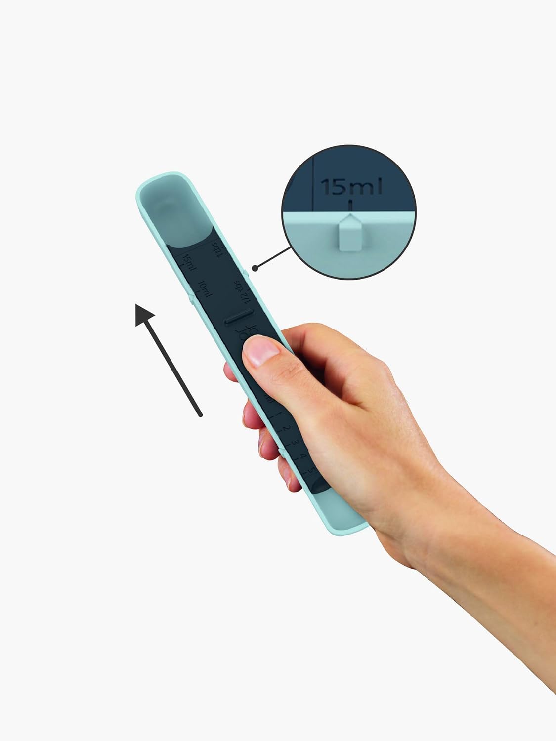 Muôi đong có thể điều chỉnh Joseph Joseph 40105 Measure-Up™ màu xanh