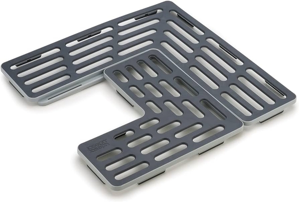 Set 2 tấm lót bồn rửa bảo vệ ly thủy tinh Joseph Joseph Saver (Grey)