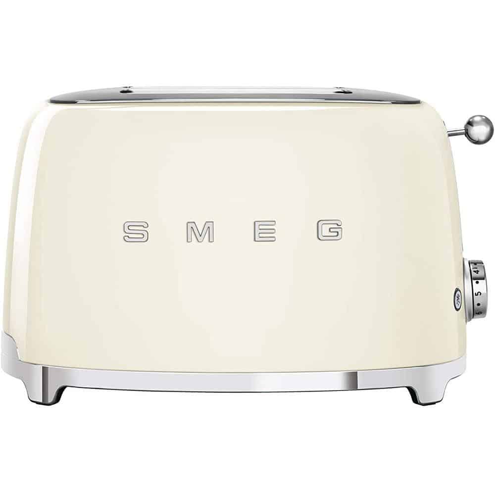 Máy nướng bánh mỳ SMEG TSF01CREU (màu kem )