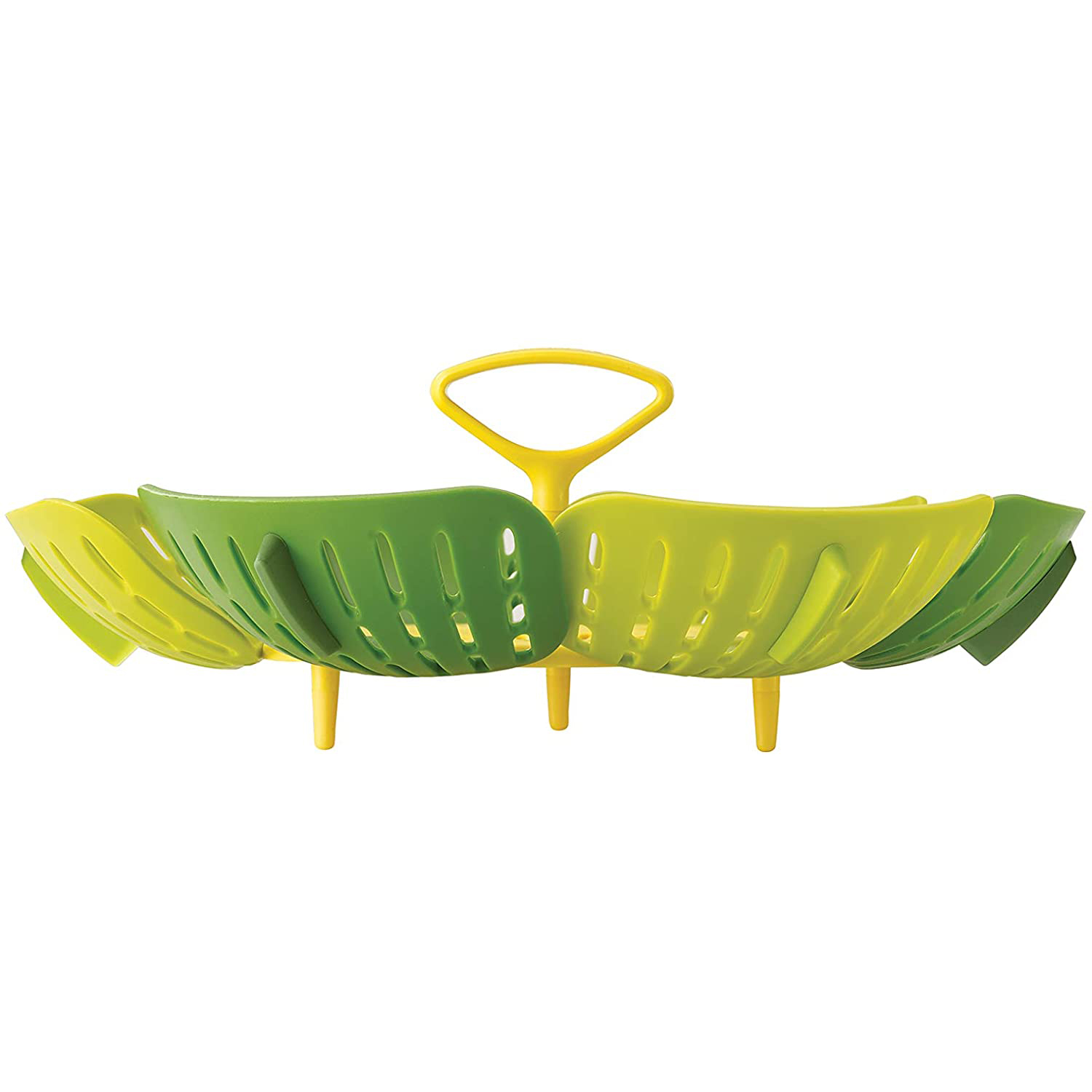 Xửng hấp Joseph Joseph 45030 Bloom™ Faltbarer Dampfgareinsatz - Grün VE 3 bằng silicon