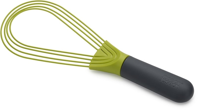 Dụng cụ đánh trứng và xẻng lật 2 in 1 Joseph Joseph 10539 Twist™ 2-in-1 Silikonschneebesen - Grau/Grün VE 6