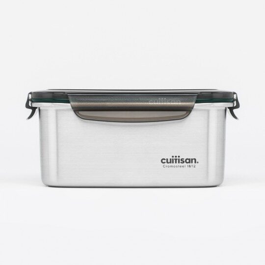 Hộp đựng thực phẩm inox chữ nhật Cuitisan Signature EC7-GS08 2100ml
