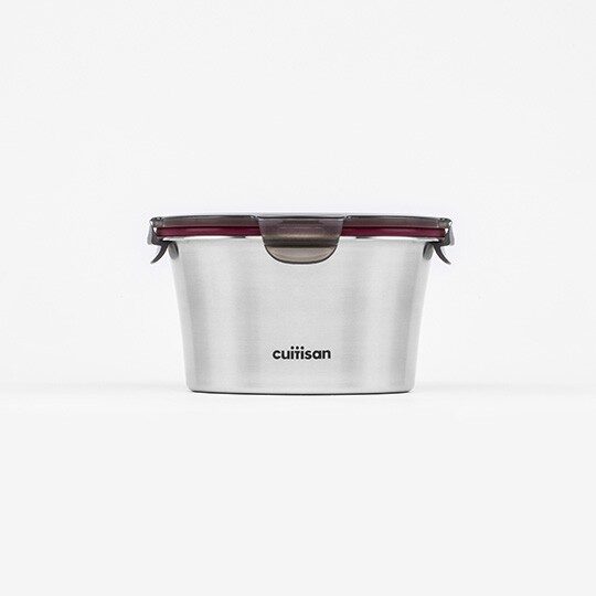 Hộp đựng thực phẩm inox tròn Cuitisan Flora EC7-FR06 920ml