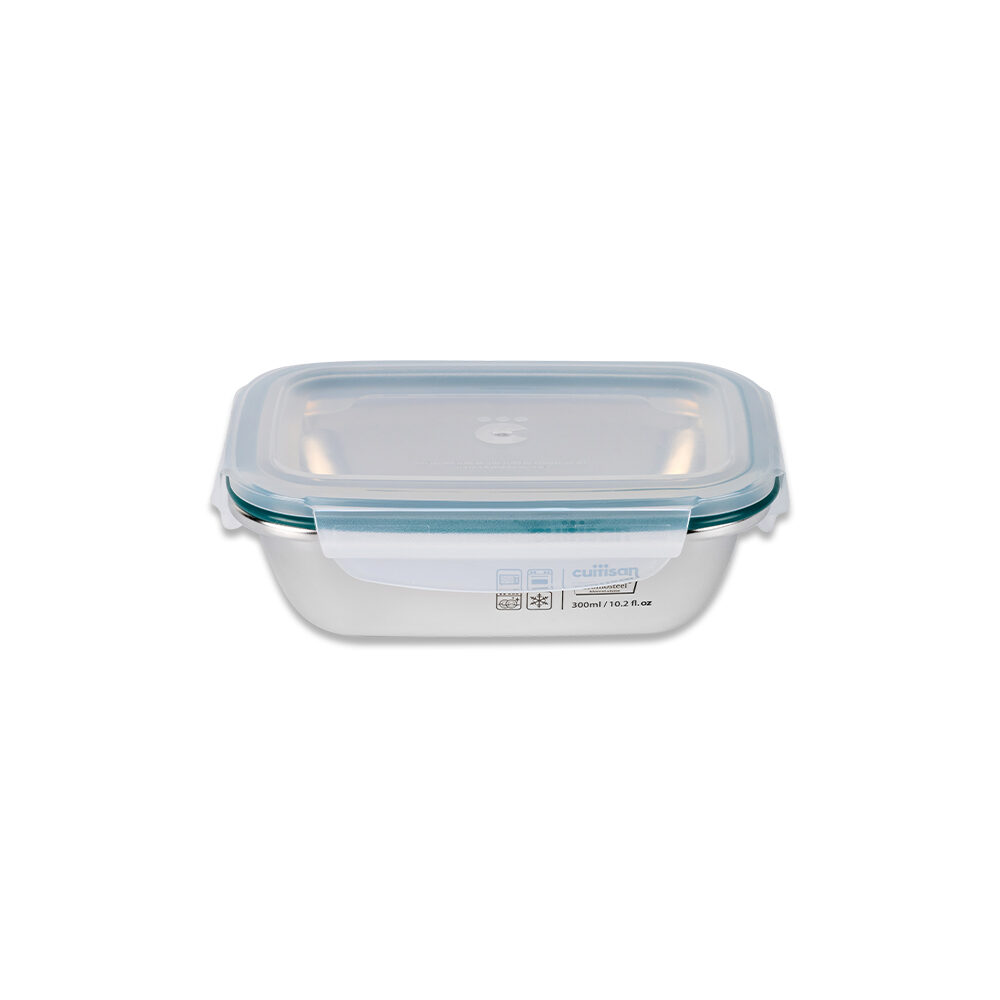 Hộp đựng thực phẩm inox chữ nhật Cuitisan Simple EC7-PS03 300ml