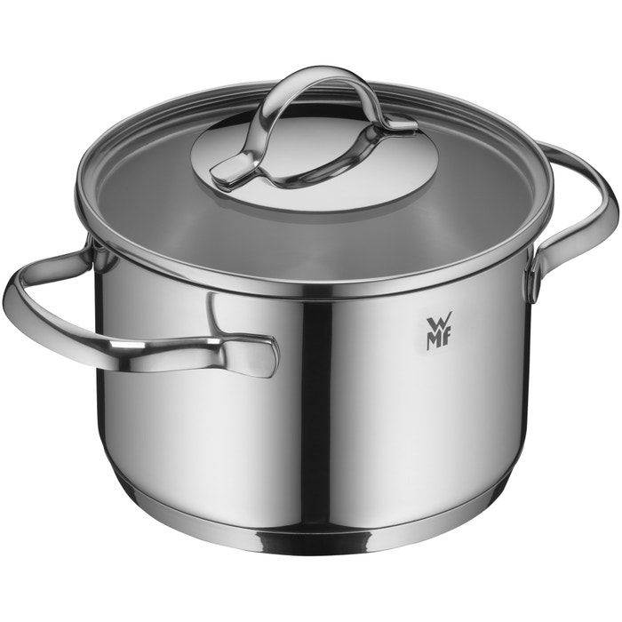 Bộ nồi WMF Aparto 4 món vung kính (3 nồi, 1 quánh)