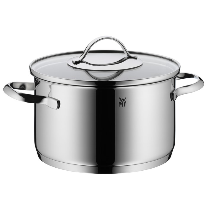 Bộ nồi WMF Aparto 4 món vung kính (3 nồi, 1 quánh)