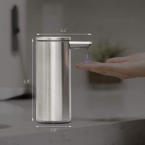 Bình đựng xà phòng cảm biến tự động Simplehuman ST1082 270ml màu inox