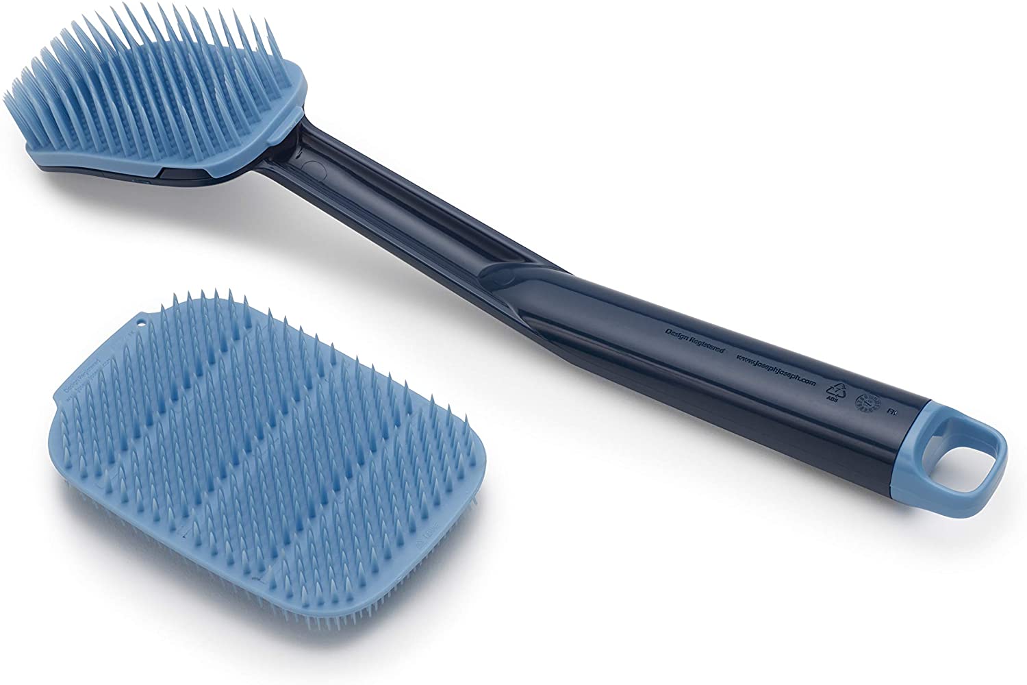 Bàn chải vệ sinh nồi chảo silicone Joseph Joseph CleanTech (Blue)