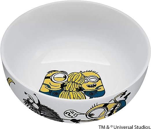 Set bát, đĩa, dụng cụ dao thìa dĩa ăn cho bé hoạ tiết Minions WMF Kinderbesteck-Set 6-teilig