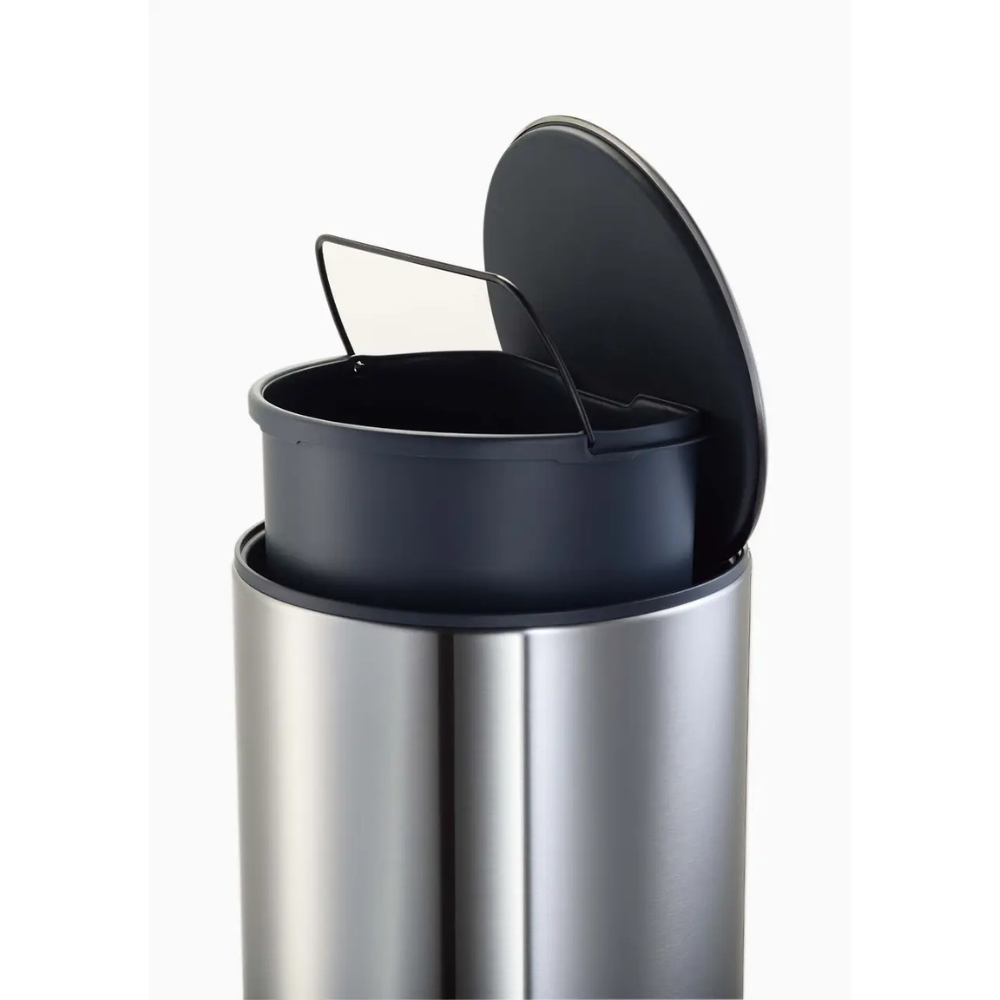 Thùng rác đạp Joseph Joseph ARC 10L BIN - STAINLESS STEEL 30152 màu inox