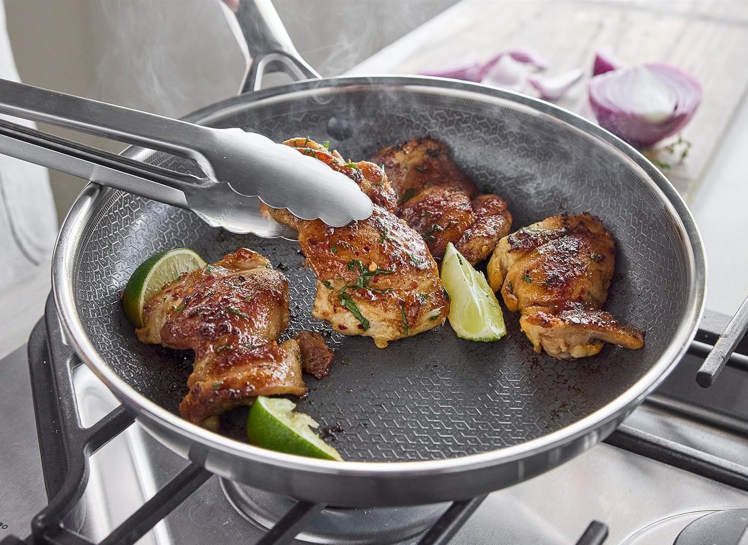 Combo chảo chống dính Greenpan Apex tổ ong 20cm & 26cm