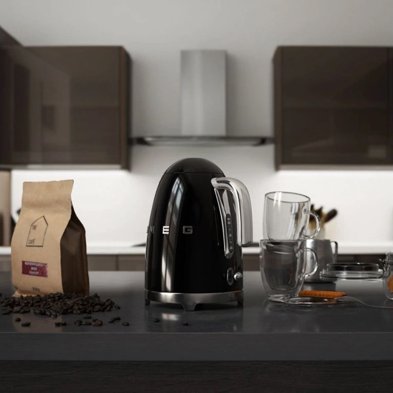 Ấm siêu tốc SMEG KLF03BLEU màu đen