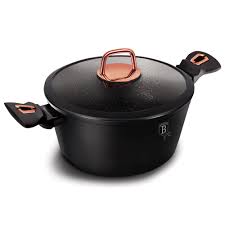 Nồi Berlinger Haus BH/1642N 24cm - màu đen/vàng hồng