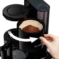 Máy pha cafe 10-15 tách/ lần BOSCH TKA8013 ( màu đen - 1160W - 1.25L)