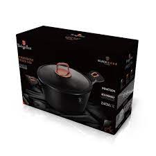 Nồi Berlinger Haus BH/1642N 24cm - màu đen/vàng hồng