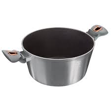 Nồi Berlinger Haus BH/6012 24cm Moonlight - màu xám/vàng hồng