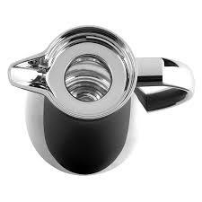 Bình giữ nhiệt Emsa CAMPO Isolierkanne Quick Tip, Chrom 1,0 L màu inox