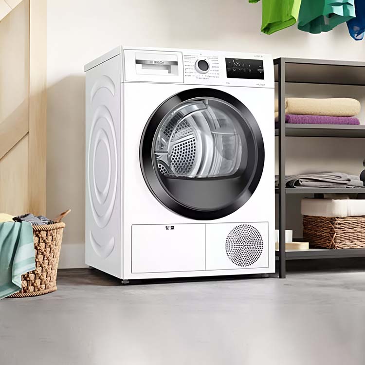 Máy sấy bơm nhiệt Bosch WTH85008SG 8kg - Series 4 - Tiết kiệm & Êm ái - Havyshop