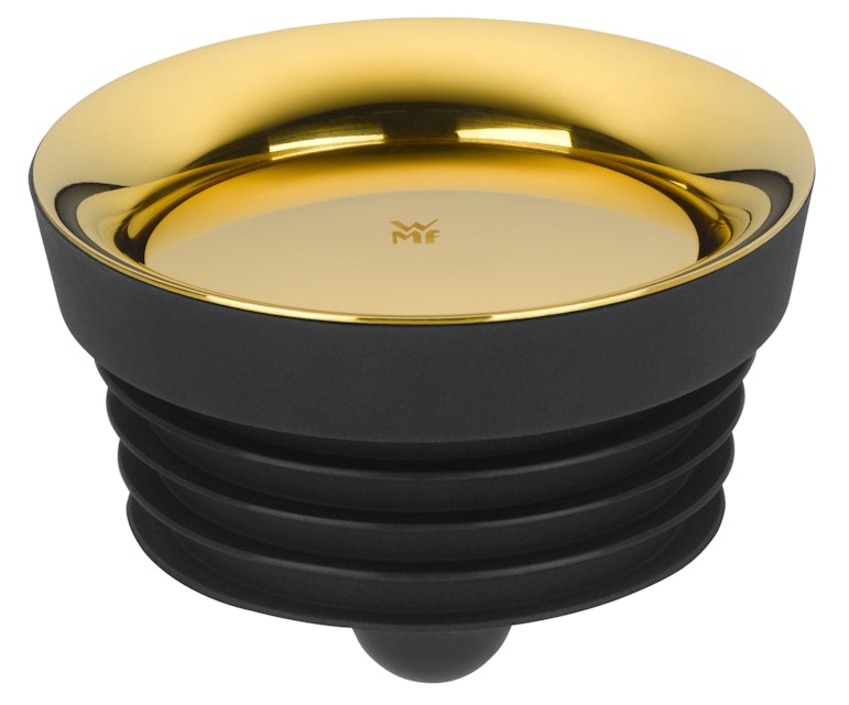 Bình thủy tinh WMF Wasserkaraffe Basic 1L (nắp vàng)