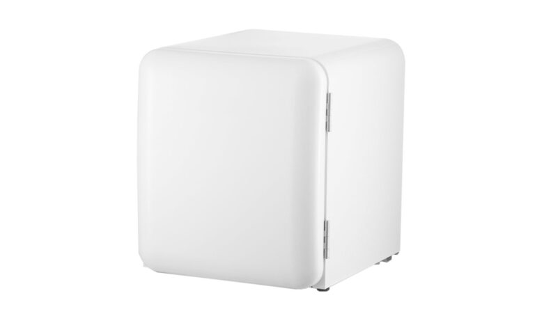 Tủ lạnh mini retro HCK BC-46R 48L màu trắng cánh kín