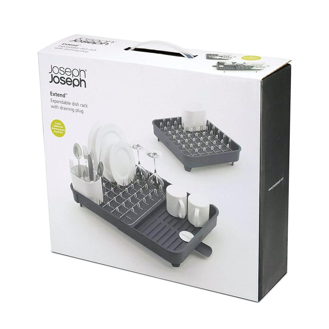 Khay úp bát đĩa Joseph Joseph 85040 Extend™ - Ausziebares Abtropfgestell - Grau VE 2