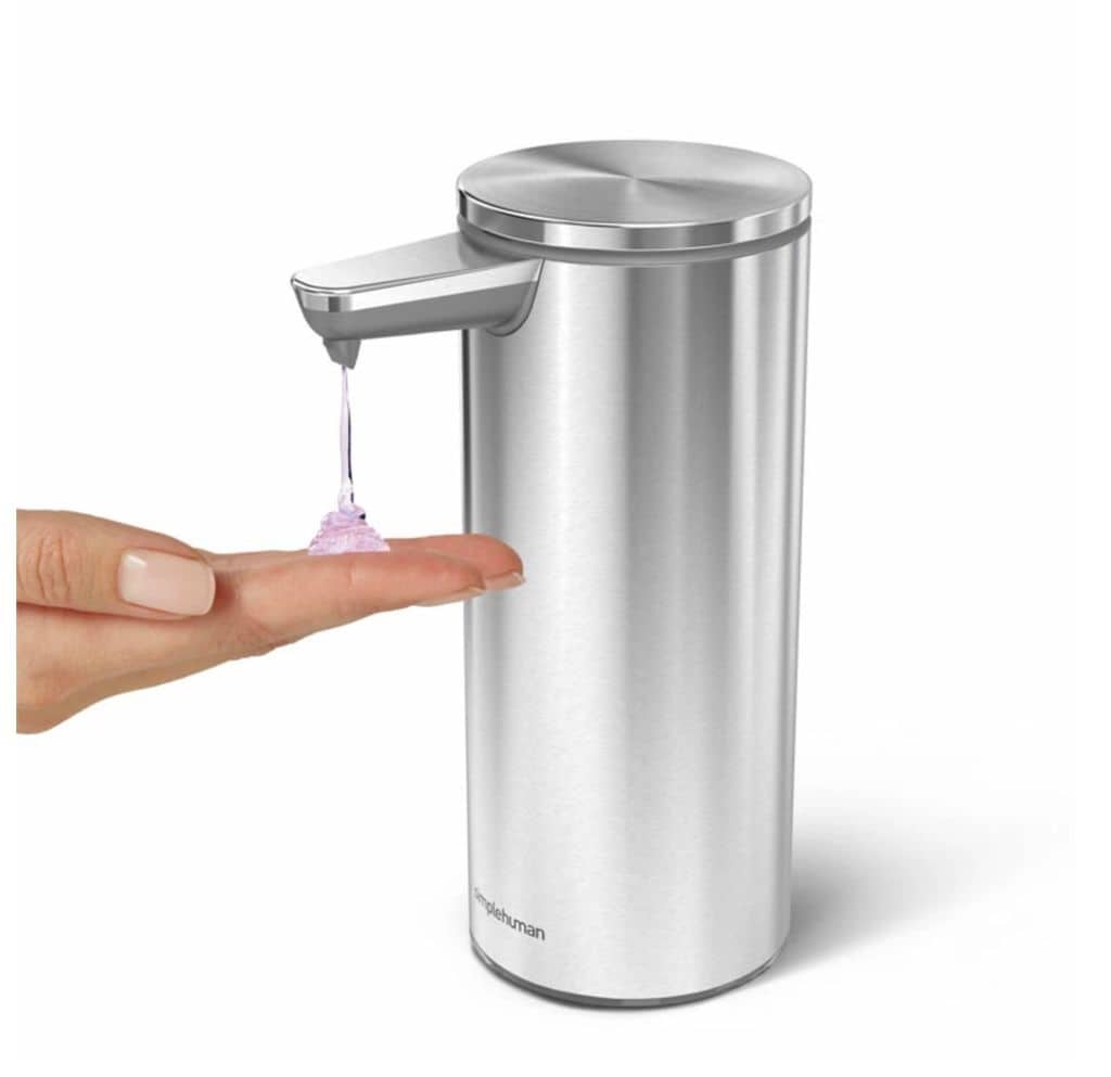 Bình đựng xà phòng cảm biến tự động Simplehuman ST1082 270ml màu inox