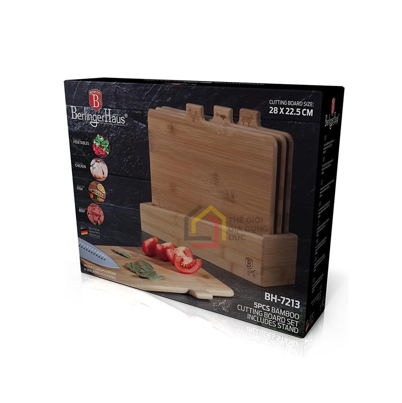 Bộ thớt tre 4 Berlinger Haus BH/7213