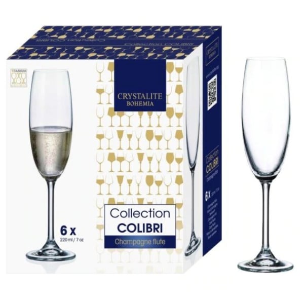 Bohemia - Ly uống rượu vang Colibri 220ml