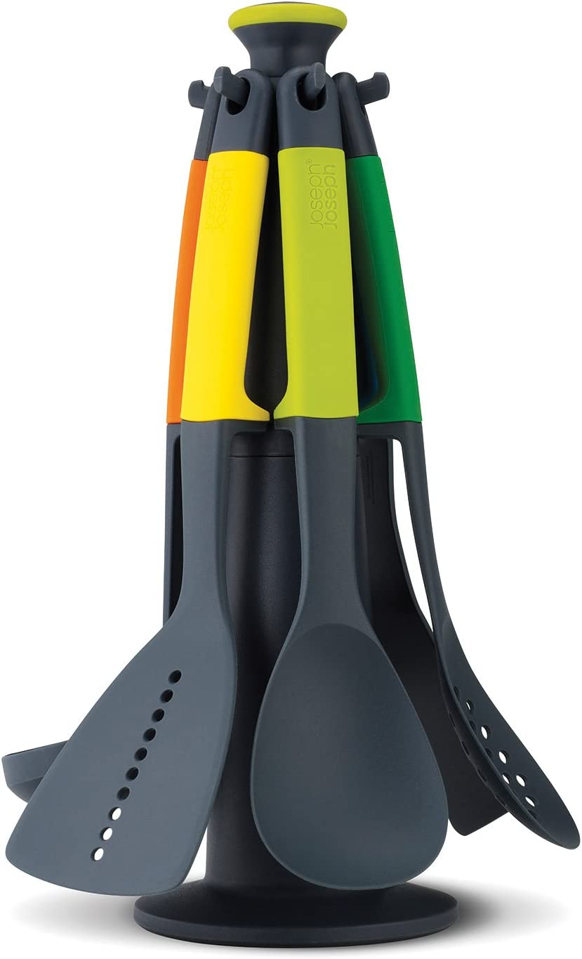 Dụng cụ nấu ăn 4 món có giá treo Joseph Joseph 10178 DoorStore™ - 4-teiliges Küchenhelferset VE 4