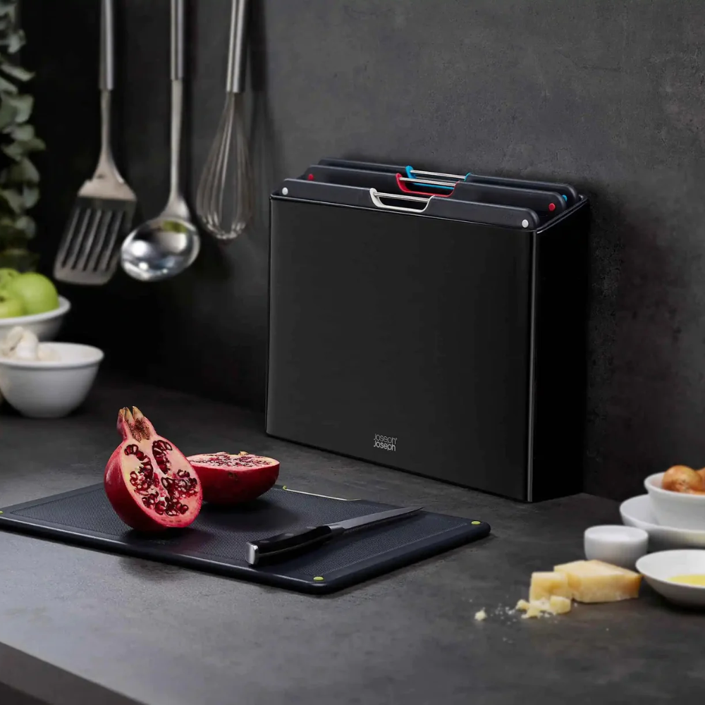Bộ thớt Joseph Joseph 60171 Folio black màu đen