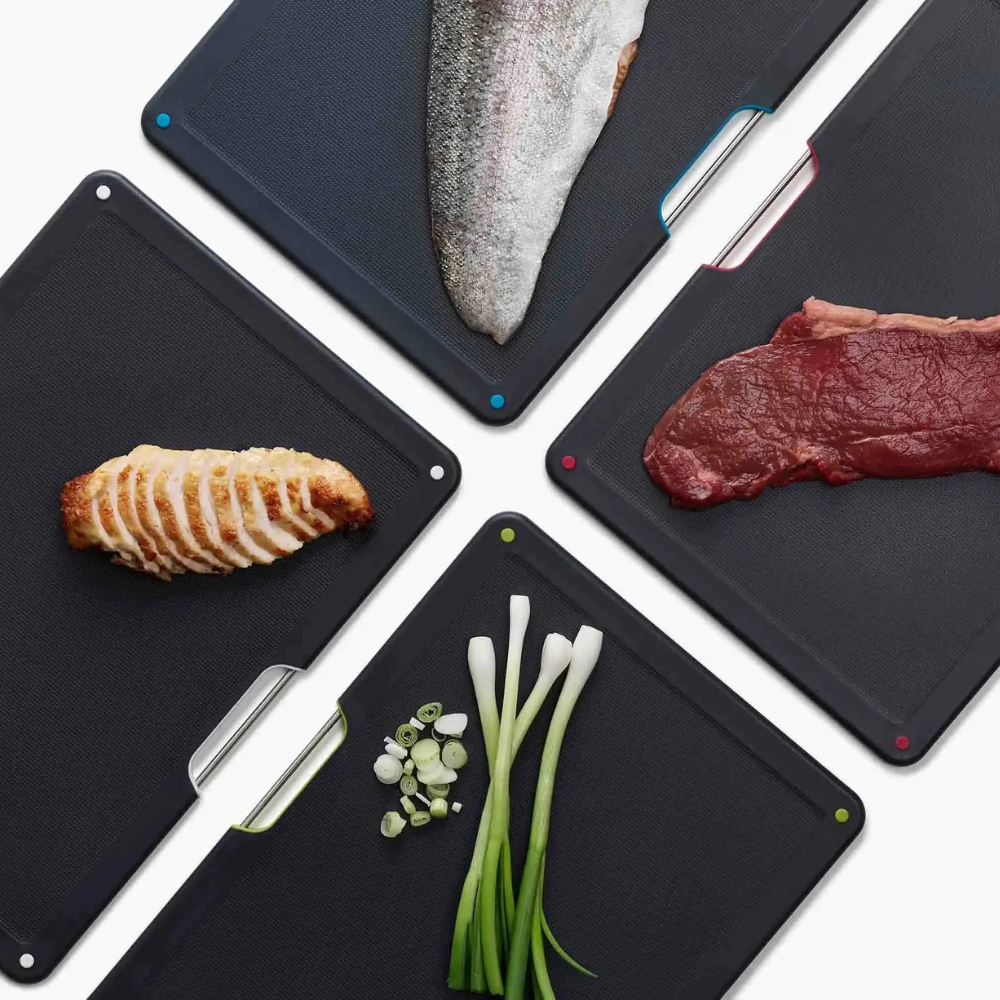 Bộ thớt Joseph Joseph 60171 Folio black màu đen