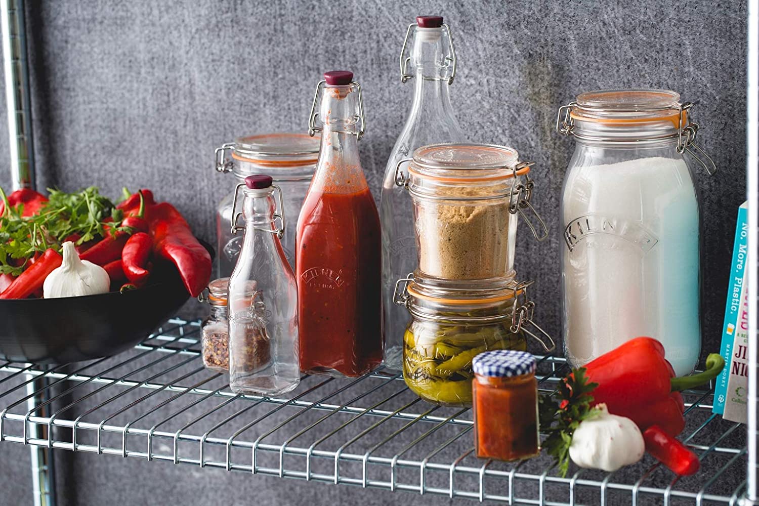 Kilner - Chai thủy tinh vuông