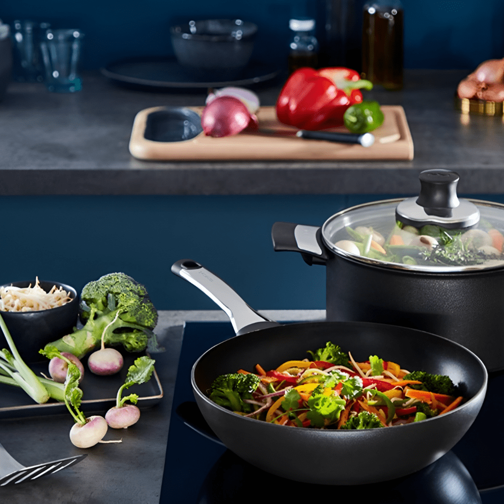 Chảo sâu lòng Tefal G26919 Excellence Wok 28 CM