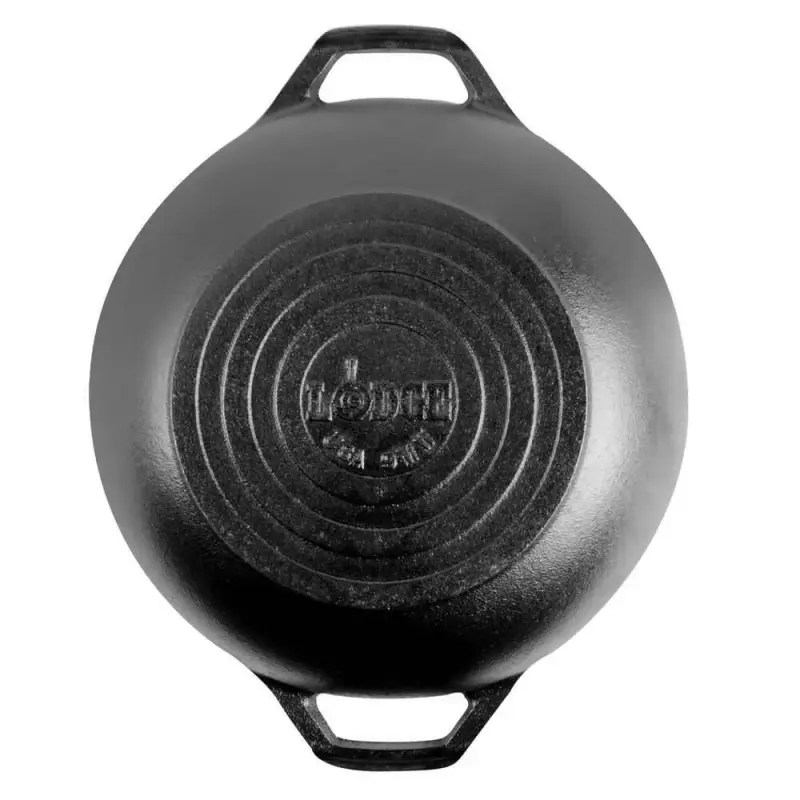 Chảo gang Lodge L9MW Wok 22.8cm – Chính hãng Mỹ