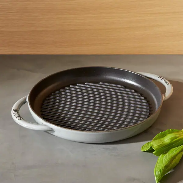 Staub - Chảo nướng màu xám - 26cm - 1203018