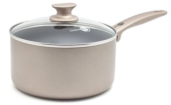 Chảo sâu lòng có nắp kính Greenpan 20cm CAMBRIDGE BRONZE CC004474-001