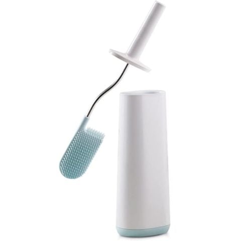 Dụng cụ Cọ Toilet Joseph Joseph Flex™ Store kèm hộp đựng 70536 màu xanh nhạt