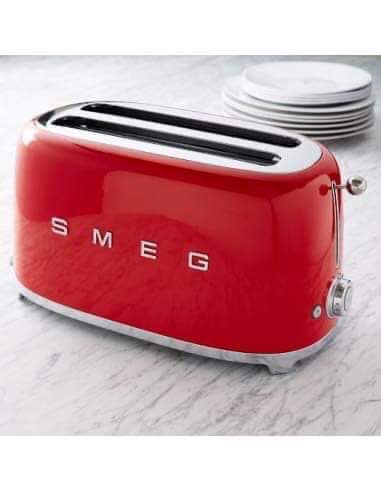 Máy nướng bánh mỳ SMEG TSF01RDEU màu đỏ