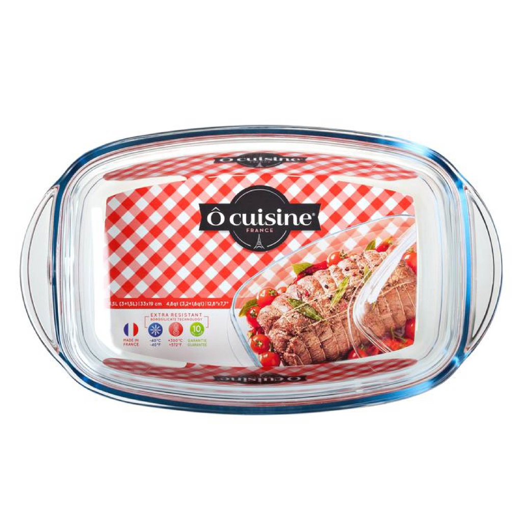 Ocuisine - Tô gốm thủy tinh chữ nhật - 465AC00/1043