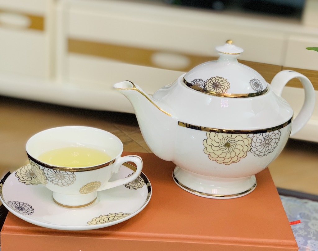 Bộ cafe Đồng tiền